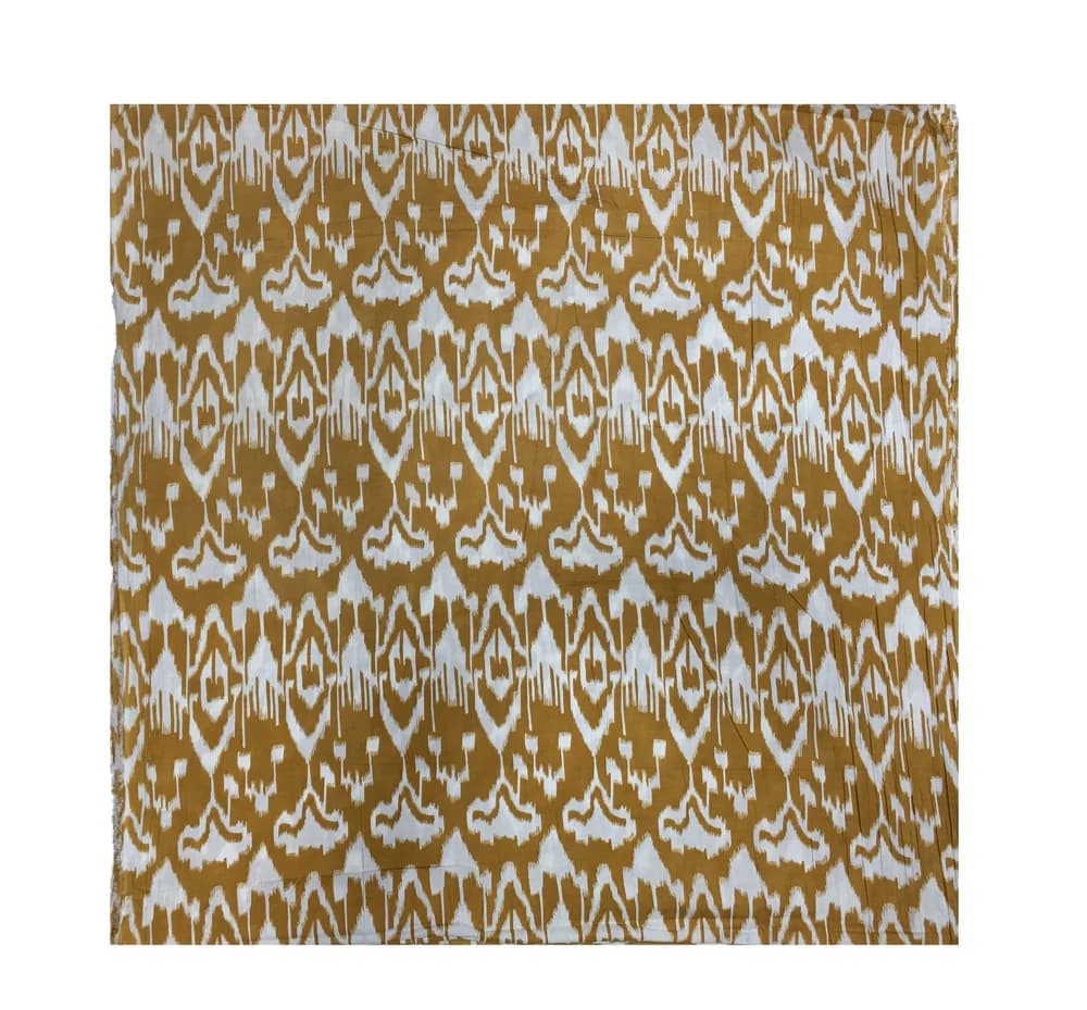 Ikat Print Cotton Fabric